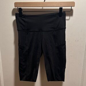 Black Lululemon Women's Biker Shorts